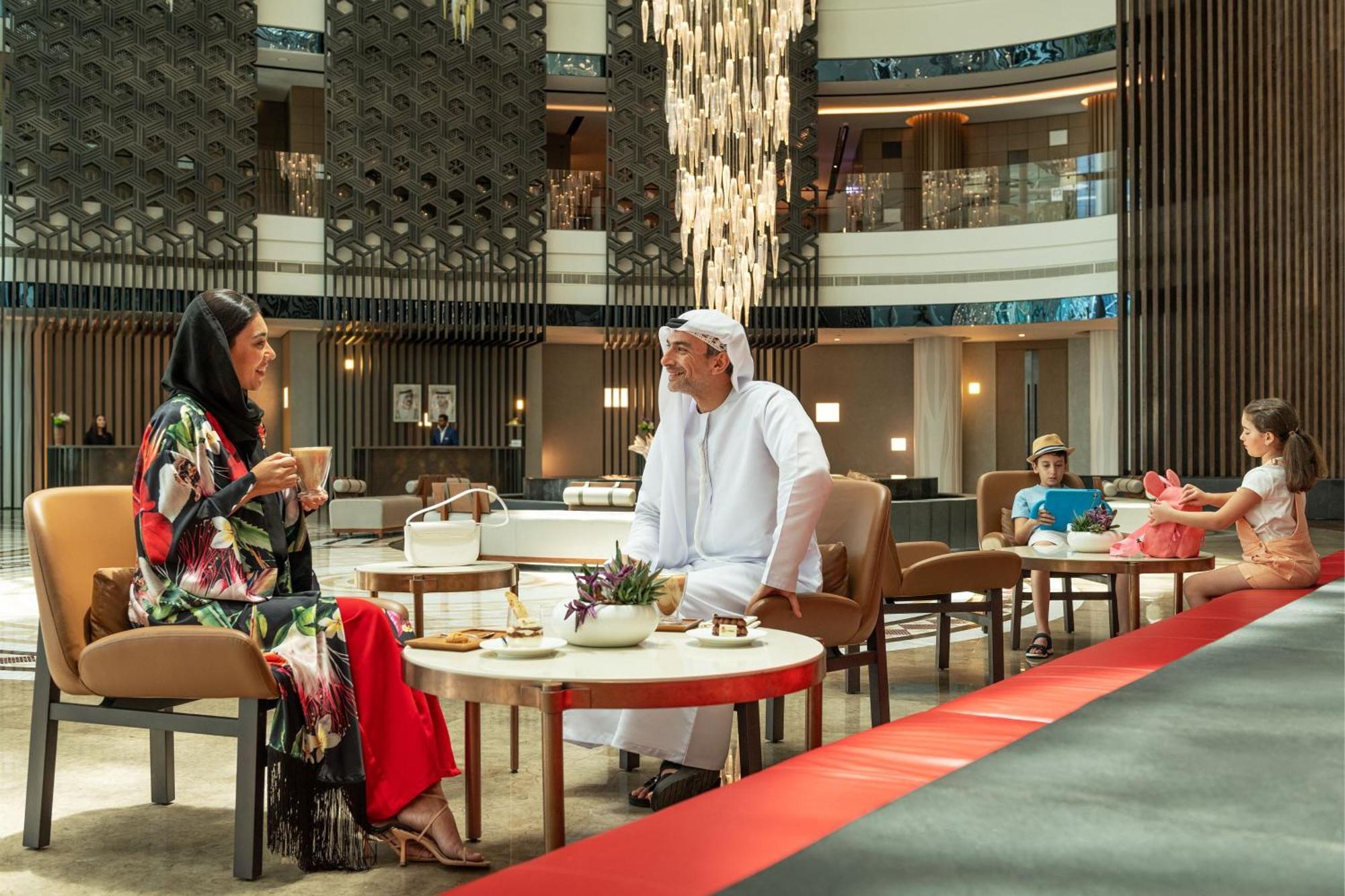 Marriott Marquis Dubai Hotel Exterior foto