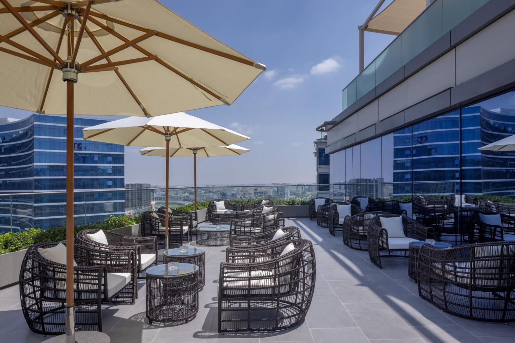 Marriott Marquis Dubai Hotel Exterior foto